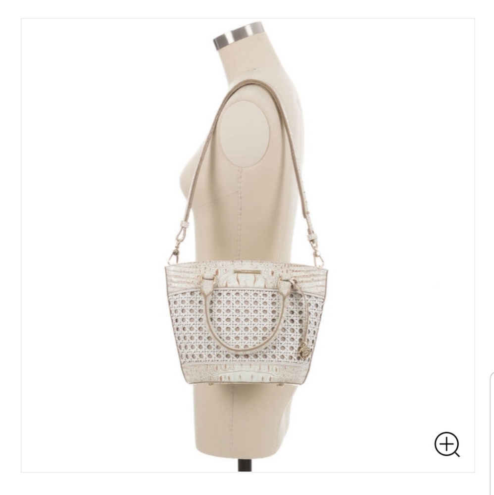 Brahmin Small Bowie Canvas Lima NWT - Picture 14 of 16